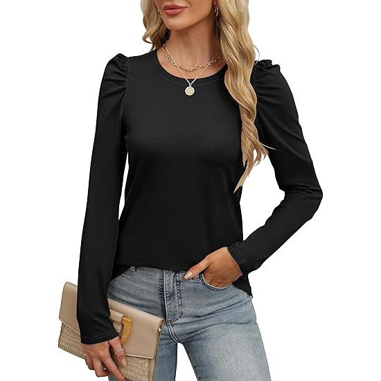 Pure color intellectual style milk silk women's clothing 48 02